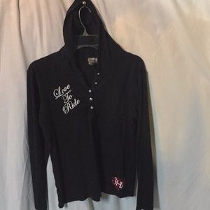 Harley-Davidson Women’s Black Hoodie Size X Large